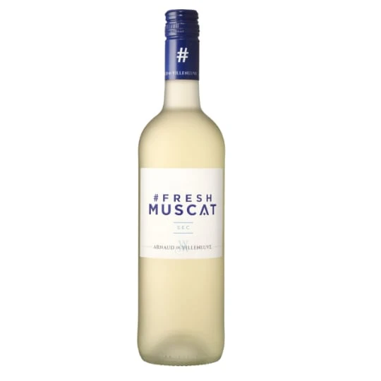 Vin blanc fresh muscat sec