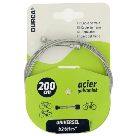 Câble de frein universel en galva 2m