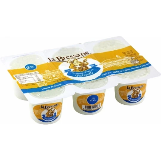 Fromage frais en faisselle nature  2% MG