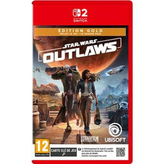 Star Wars Outlaws Edition Gold Switch 2