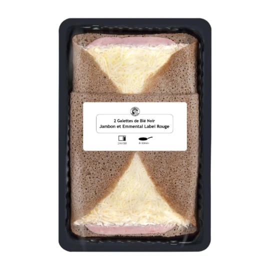 Galette jambon emmental