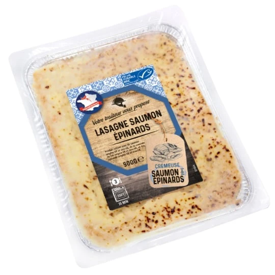 Lasagne au Saumon Epinards