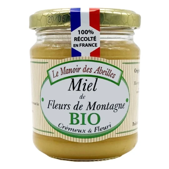 Miel de fleurs de montagne bio