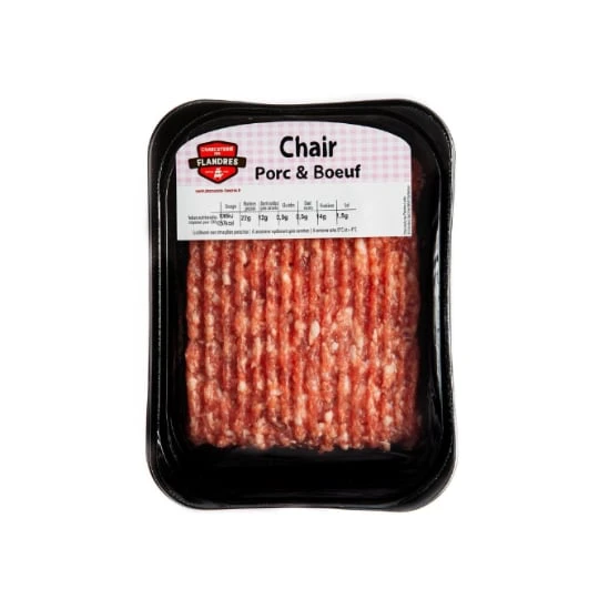 Chair porc et bœuf