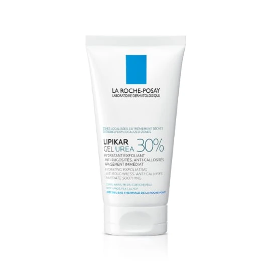 Gel Hydratant Exfoliant Anti Rugosité Anti Callosité Zones Localisées Extrêmement Sèches