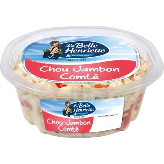 Salade chou jambon Comté