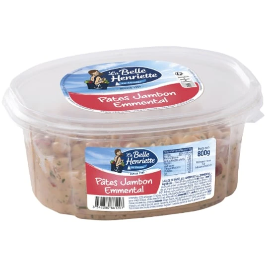 Salade pâtes jambon emmental