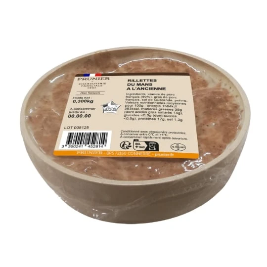 Rillettes du Mans à l'ancienne