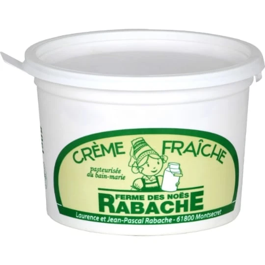 Crème Fraîche Pasteurisé Au Bain-Marie