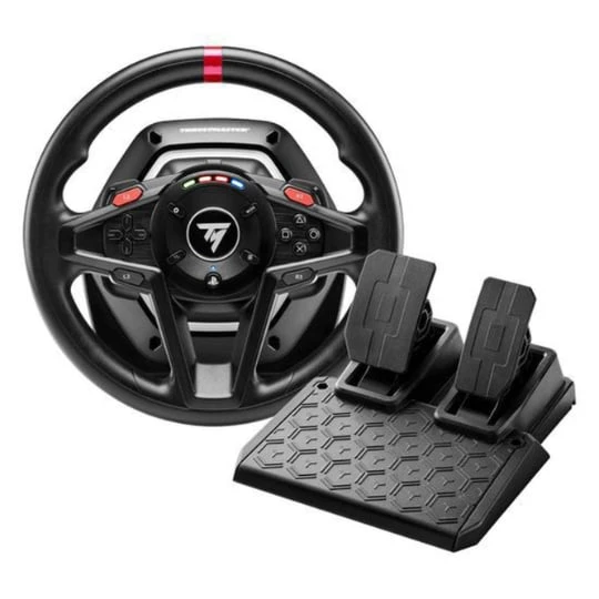 Volant à retour de force et pédalier T128 pour PlayStation