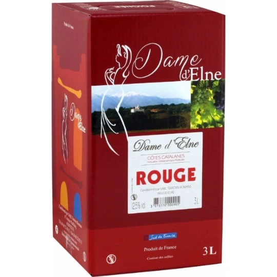 Vin rouge de pays Côtes Catalanes