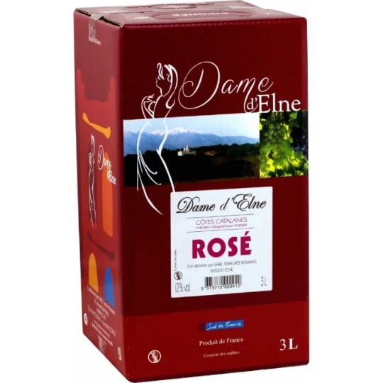 Vin rosé de pays Côtes Catalanes
