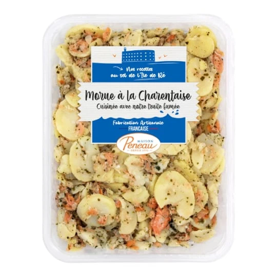Morue à la Charentaise et Truite Fumée