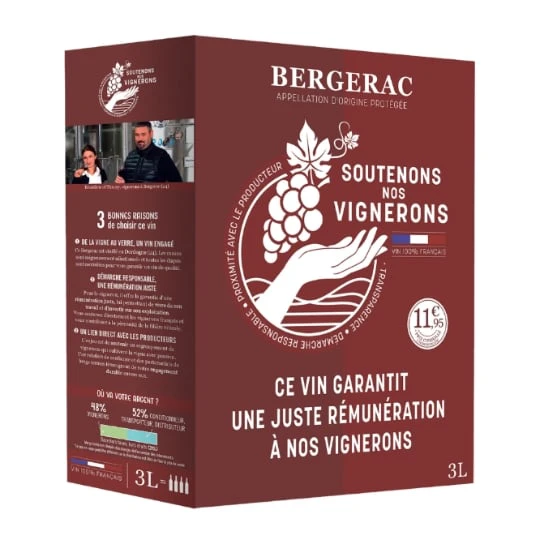 Vin Rouge AOP Bergerac