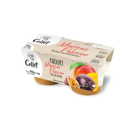 Yaourt au lait Entier Mangue Passion