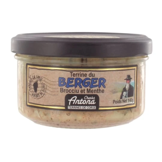 Terrine du berger brocciu et menthe