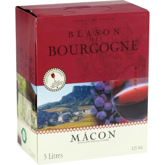 Vin Rouge Bourgogne Mâcon