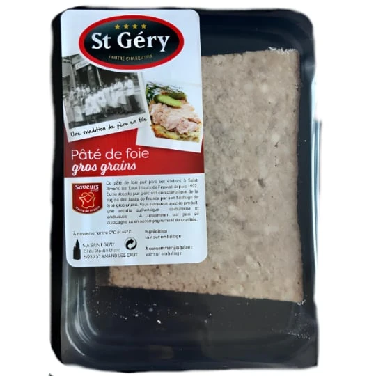 Pâte de foie du nord en tranche