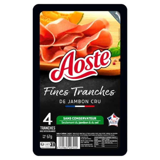 Jambon Sec les Fines et Fondantes