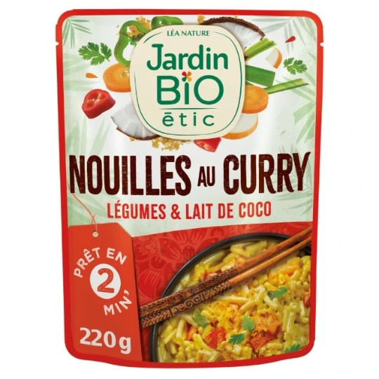 Nouilles au Curry Bio