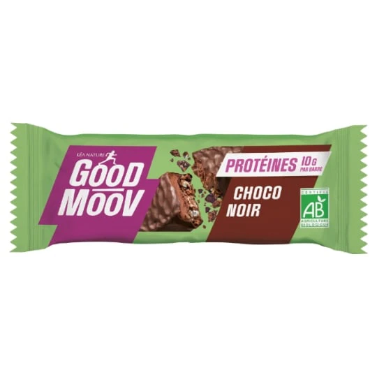Barre Protéinée Chocolat Noir Bio