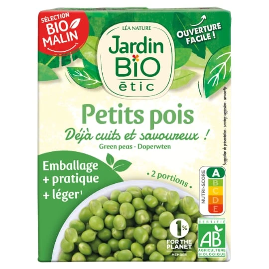 Petits pois bio