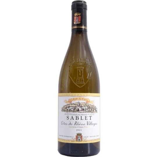 Vin Blanc A.O.P. Côtes-Du-Rhône-Villages Sablet