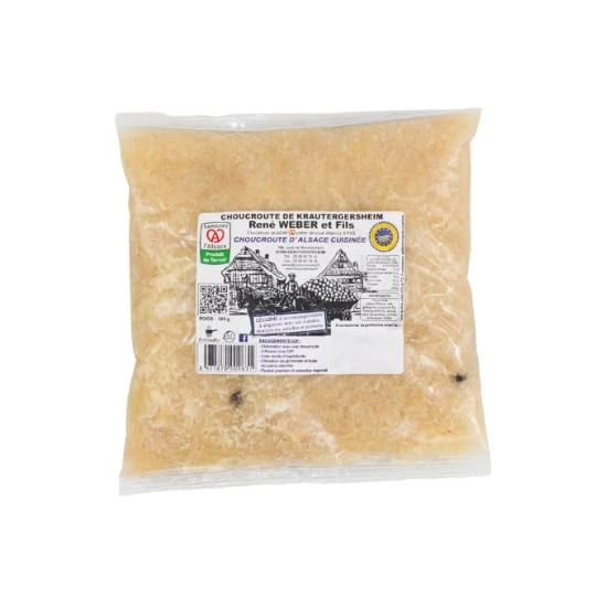Choucroute d'Alsace cuisinée IGP