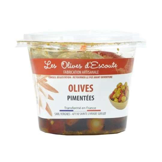 Olives pimentées