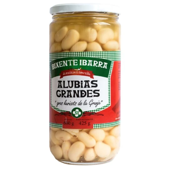 Gros haricots Alubias Grandes