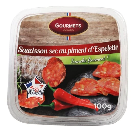 Saucisson Sec au Piment d'Espelette