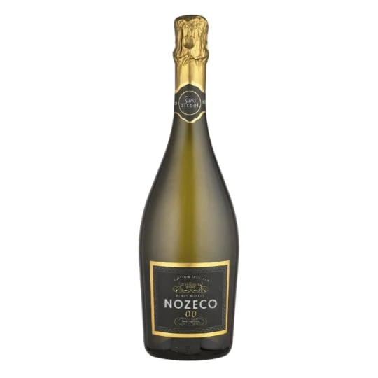 Boisson Aromatisé Fines Bulles à Base de Vin Blanc Sans Alcool
