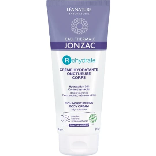 Crème corps eau thermale Jonzac rehydrate Bio