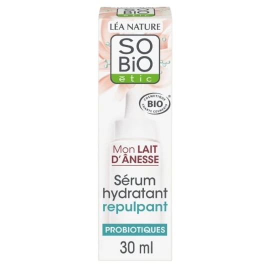 Soin Visage au Lait d'Anesse Hydratant Fortifiant Repulpant Fragment de Probiotique