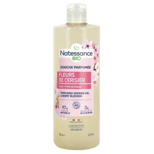 Gel douche Corps Hydratant Fleur de Cerisier Bio