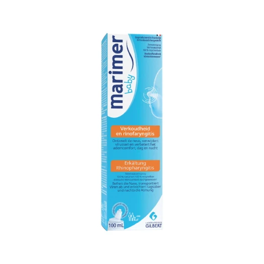 Soin Bébé Débouche le Nez à l'Eau de Mer 100% Naturelle Rhume et Rhinopharyngite