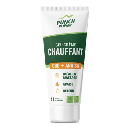 Gel-Crème Chauffante CBD+Arnica