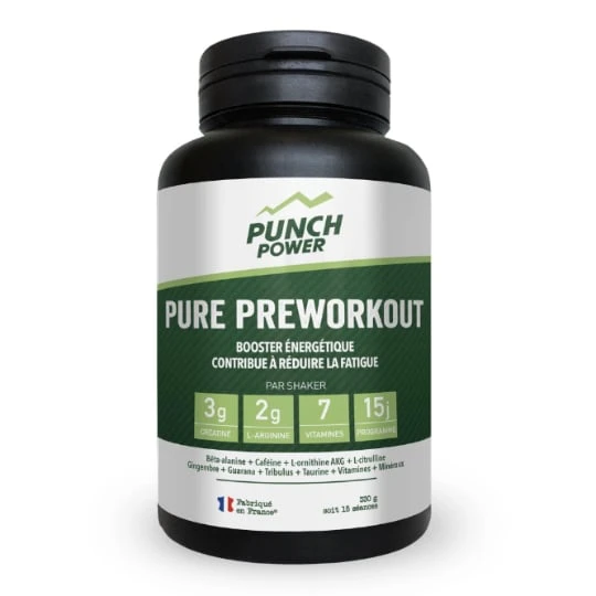 Complément Pure Pre-Workout Fruits Rouges