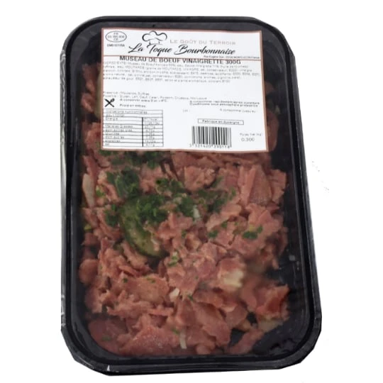 Museau de boeuf vinaigrette