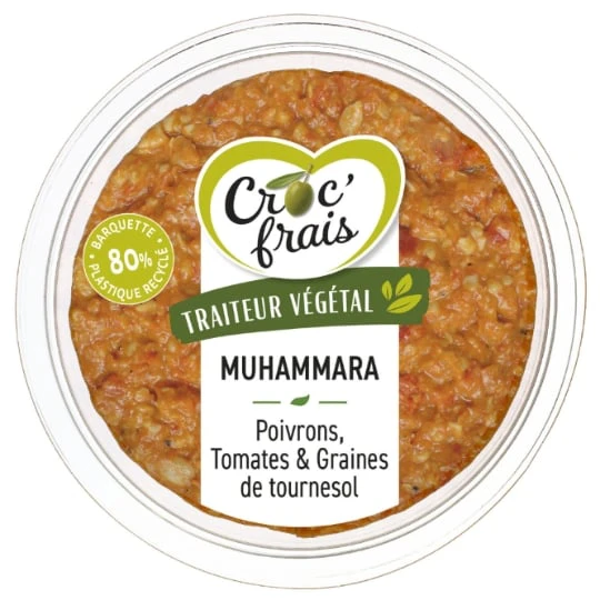 Muhammara Poivrons Tomates & Graines de Tournesol