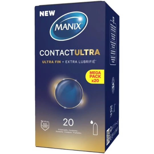 Préservatifs Ultra Fin Extra Lubrifié Contact Ultra