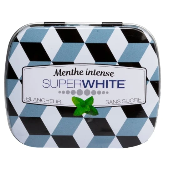 Pastilles Menthe Intense Sans Sucre Black Edition