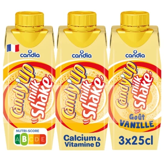 Boisson Lactée Milkshake Goût Vanille