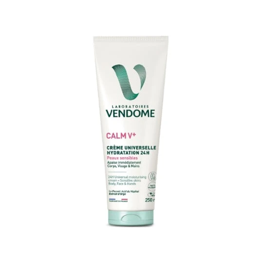 Crème Corps Calm V+ Crème Universelle Hydratation 24H Peaux Sensibles