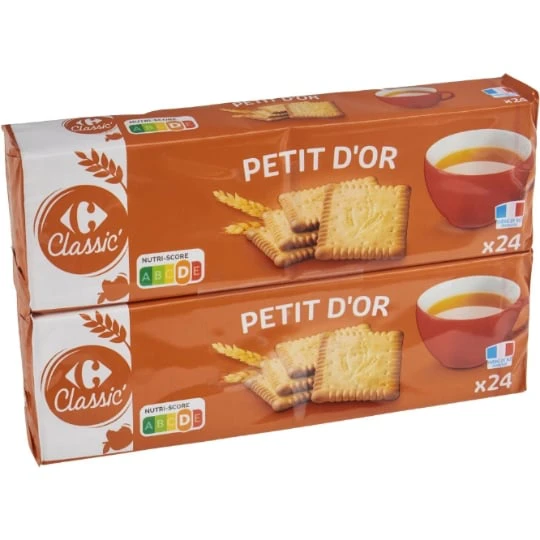 Biscuits petit doré