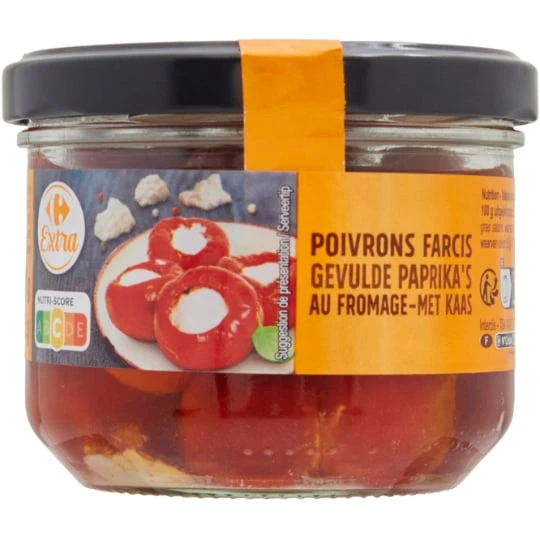 Poivrons farcis au fromage