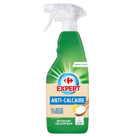 Nettoyant salle de bain anti-calcaire