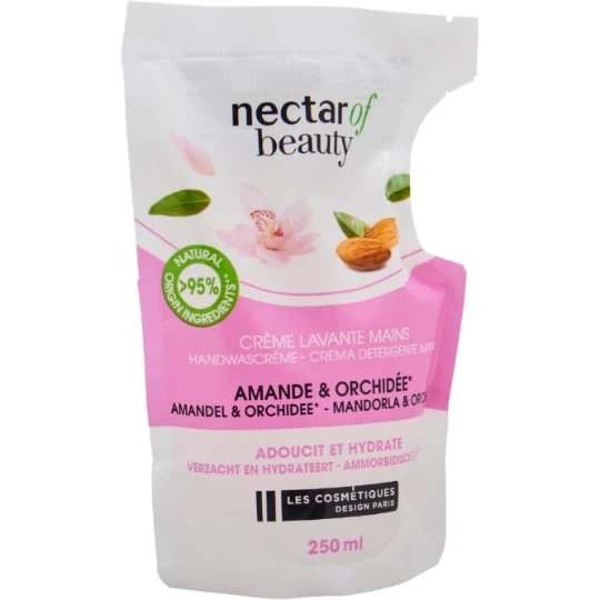 Gel lavant mains amande & orchidée