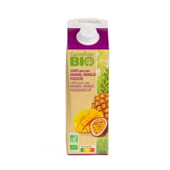 Jus de Fruits Ananas Mangue Passion