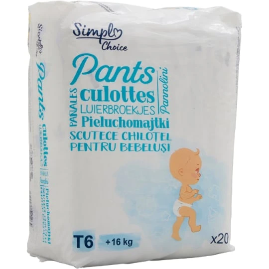 Couches-Culottes Taille 6 16kg+
